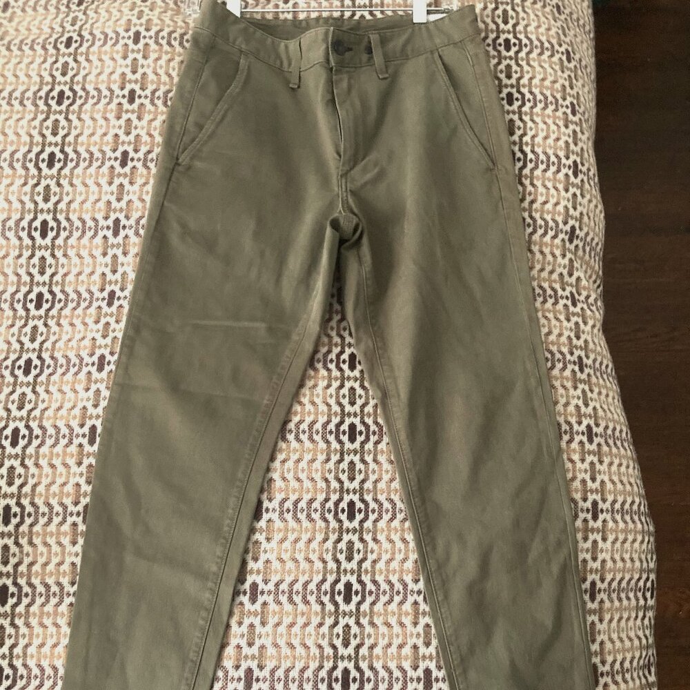 Rag & Bone forest/army green pants